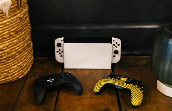 Nintendo Switch gaming at Peak and Pine Retreat family vacation rental