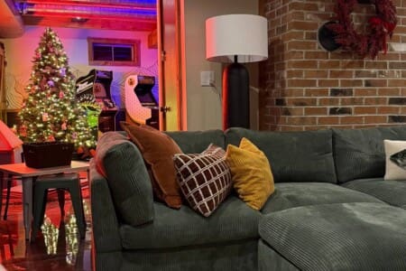 Entertainment amenities for families at Peak and Pine Retreat in Bartlett NH