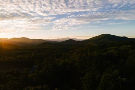 Scenic overlook near Peak and Pine Retreat in Bartlett NH NH